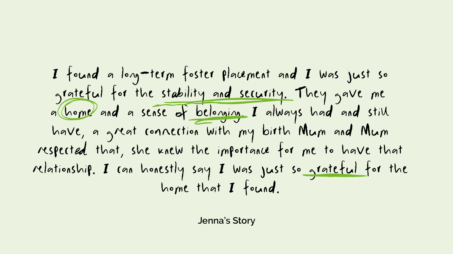 Jenna's Story