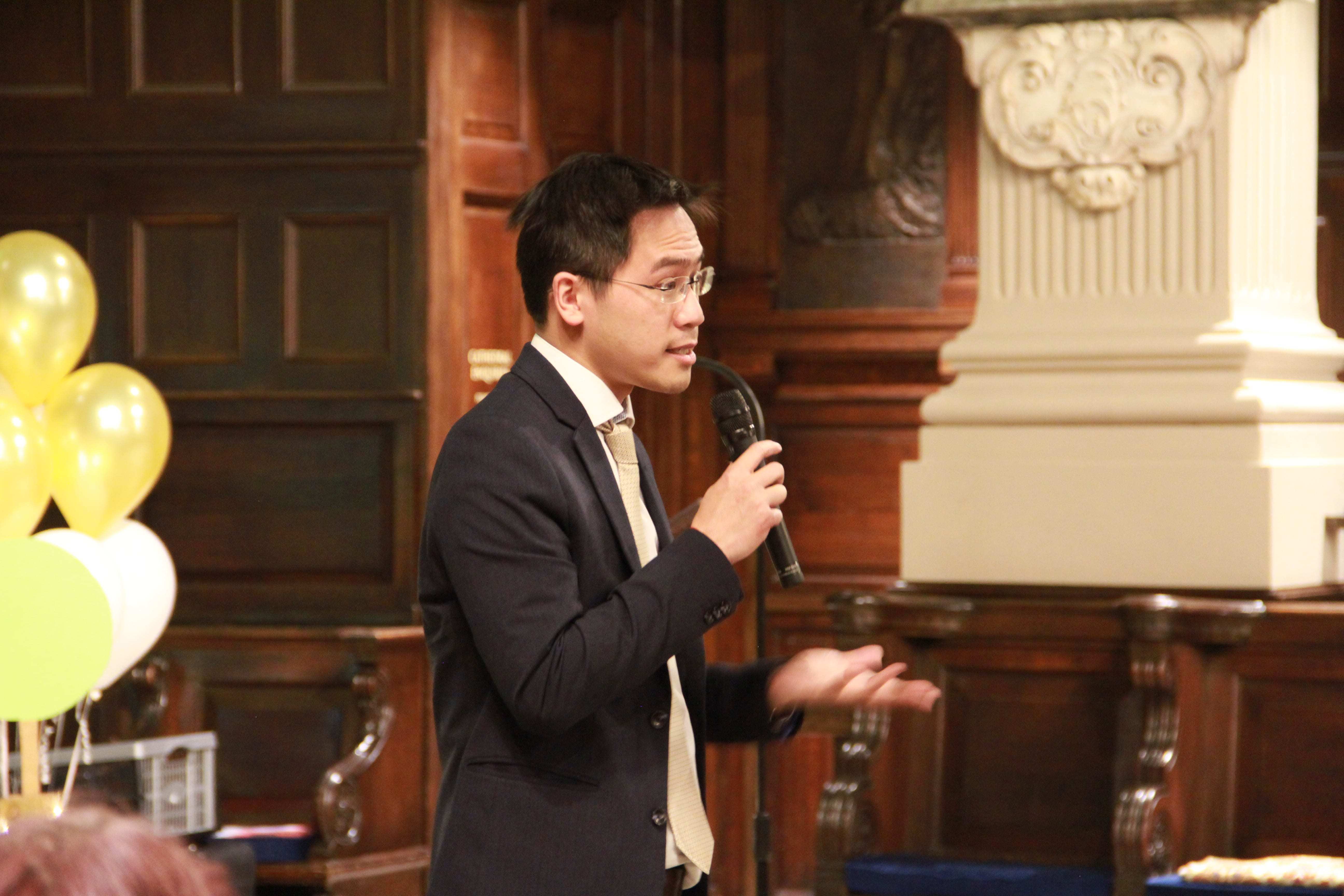 Alex Yip at Birmingham Cathedral