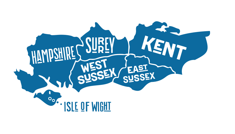 HfG South East Map