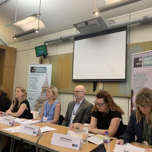 APPG for Adoption and Permanence holds evidence sessions in Parliament